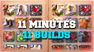 11 Different Solo PVP Builds in 11 Minutes  Albion Online [upl. by Hance]