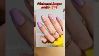 Pinterest inspo nails 💅🎀✨nailart nails ytshorts shortsfeed fyp ytvideo ytviral [upl. by Ecyor908]