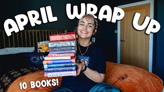 Everything I Read In April 📚 APRIL WRAP UP [upl. by Bisset456]