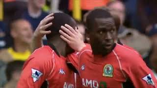 Cole and Yorke link up for Blackburn Rovers  Superb goal 110503 [upl. by Nobe]