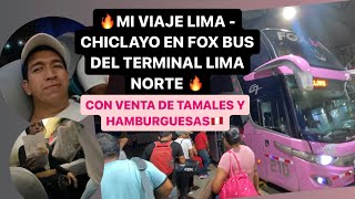 Mi LOCO y PELIGROSO VIAJE de LIMA  CHICLAYO🔥Sin cinturón de seguridad NI AGUA en el baño [upl. by Mays]