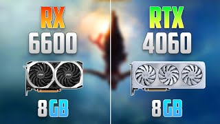 RX 6600 vs RTX 4060  How BIG is the Difference [upl. by Gervais]