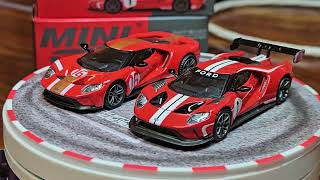 Mini GT First Look 603 Rosso Alpha Ford GT Mk II [upl. by Nadeen]