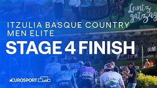 Stage 4 Finish Itzulia Basque Country 2024  Eurosport Cycling [upl. by Ruperto957]