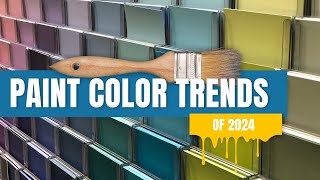 2024 Color trends unveiled  A comprehensive guide to the hottest paint colors [upl. by Etiam]