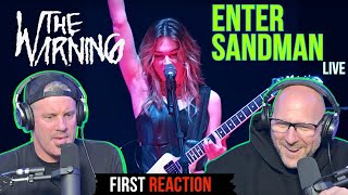 FIRST TIME HEARING The Warning  ENTER SANDMAN Live  REACTION [upl. by Eneiluj]