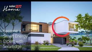 Becoming a Smart Energy Expert With SolarEdge Sales Elite [upl. by Trygve71]