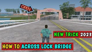 How To Across The Bridge In GTA Vice City  How To Go To Another City In GTA Vice City SHAKEELGTA [upl. by Critta]