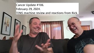 CU106 TENS machine review and reactions with Rick [upl. by Dow463]