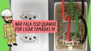 Você sabe instalar Tomada dupla de forma correta  Aprenda agora [upl. by Akirrehs]