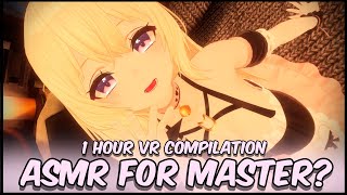 1HR 💗VR ASMR💗  F4M   Collection   Ear Triggers [upl. by Neveda]