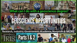 Geoscience Careers—Parts 1 amp 2 What can I do with my degree in geoscience So many things [upl. by Hatnamas]