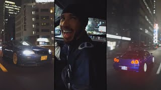 NEW 2024 Lewis Hamilton with SKYLINE R34 in Tokyo Expressway [upl. by Alag447]