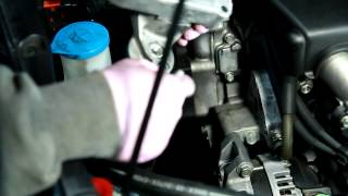 20032007 Honda Accord Auto Tensioner remove and install [upl. by Foy453]