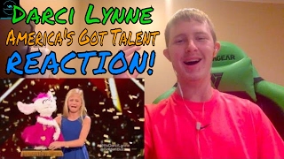 Darci Lynne 12YearOld Singing Ventriloquist Golden Buzzer  Americas Got Talent 2017 REACTION [upl. by Hillman]