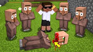 Who Killed This Villager in My Village Minecraft😲 [upl. by Neesay]