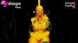 MS Gunge • THICK • Gunge in action • What Does Gunge Look Like • How To Make Gunge amp Slime [upl. by Wylen]