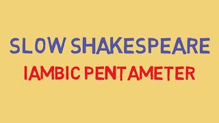 What is Iambic Pentameter [upl. by Llemar]