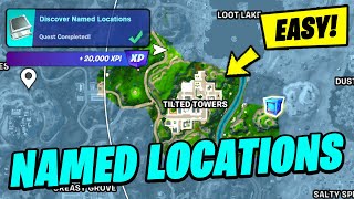 How to EASILY Discover Named Locations  Fortnite OG Quest [upl. by Dena]