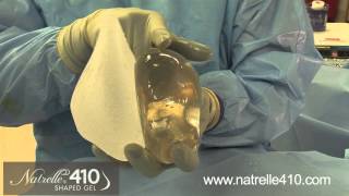 Dr Allen Gabriel demonstrates benefits of new Natrelle 410 breast implants [upl. by Weisman]