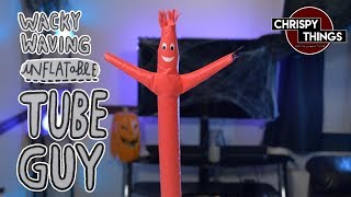 Wacky Waving Inflatable Tube Guy Miniature Edition  Only 17quot tall [upl. by Atinrahs732]