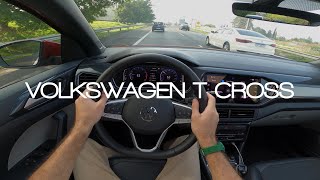 POV Drive  Volkswagen TCross Highline 14 250TSI 2024 4K [upl. by Soirtemed]