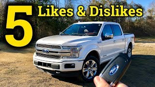 Here’s What’s Good and Bad About the New Ford F150 PLATINUM [upl. by Bil]