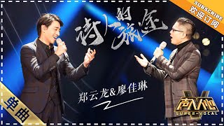 郑云龙 廖佳琳《诗人的旅途》：感受奇妙又和谐的画风  单曲纯享《声入人心》 SuperVocal【歌手官方音乐频道】 [upl. by Maible]