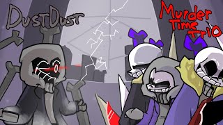 Murder time trio Vs DustDustSans [upl. by Llimaj]