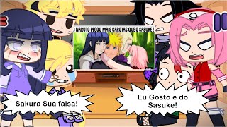 Sala Do NARUTO React Quem pegou Mais Garotas°😍 Naruto Ou Sasuke° Tio san Gacha club [upl. by Daitzman]