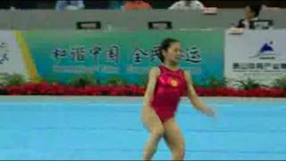 1552009 Jiang Yuyuan AA FX2009 Chinese Gymnastics National Championship [upl. by Paza]