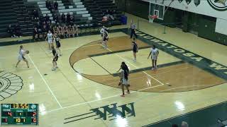 Wauwatosa West vs Whitnall JV Girls Basketball 11823 [upl. by Bekelja652]