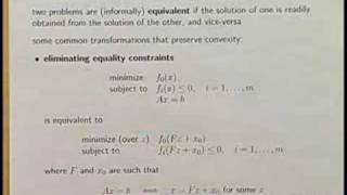 Lecture 5  Convex Optimization I Stanford [upl. by Possing755]