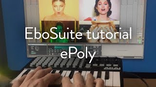 EboSuite tutorial  ePoly [upl. by Ikila]