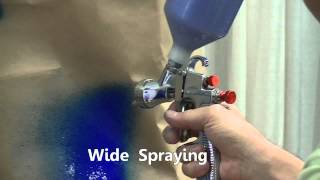 SPRAYIT SP33000 LVLP Gravity Feed Spray Gun [upl. by Valerlan]