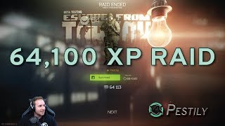 64100 XP Lab Raid  New PB  Escape from Tarkov [upl. by Robenia285]