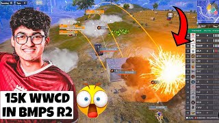 CARNIVAL GAMING Nade Parade 15 finishes Chicken Dinner Shocked Caster 🔥 GODLIN Mode In BMPS Round2 [upl. by Htnnek]