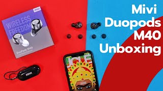 Mivi Duopods M40 Unboxing  Better than M20 or Worst My Review [upl. by Atnohs]