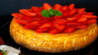 Cheesecake golosa alle fragole I Ricetta facile [upl. by Nnagem862]