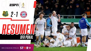 ¡HISTÓRICA ELIMINACIÓN DE LOS BÁVAROS POR UN EQUIPO DE TERCERA  Saarbrucken 21 B Munich  RESUMEN [upl. by Medea922]