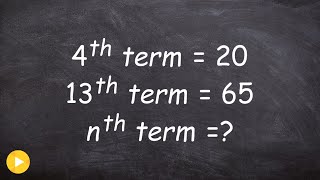 How do you find the formula for the nth term of an arithmetic sequence [upl. by Ennaej174]