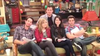 ​Dan Schneider’s BehindtheScenes  “iCarly”  iTrick The Whole Cast Bahaha  NickTV [upl. by Siol552]