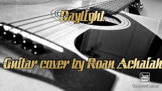 Daylight by David Kushner  Guitar cover by Roan Achaiah [upl. by Llehctim]