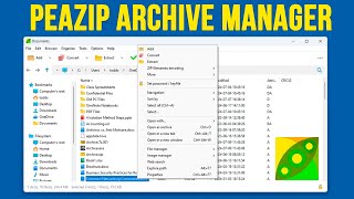 PeaZip  The Free Compressed Archive and File Manager App [upl. by Aimac]