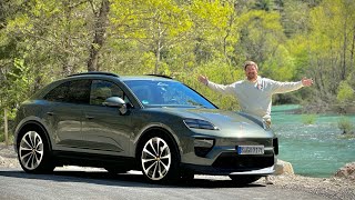 I Drive The Porsche Macan EV For The First Time [upl. by Nhguahs]