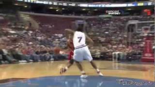 Derrick Rose Crosses On Andre Miller HD [upl. by Gasper]