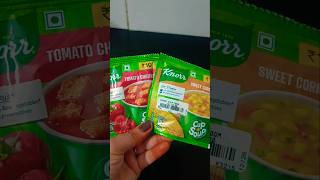 Knorr Soup Recipe soup tomatosoup knorrsoup noodles knorr chatpata shorts PeopleVsFood [upl. by Gonta641]