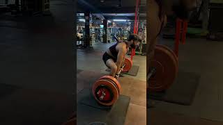 Pr 200 kg deadlift deadlift gymshorts newgym [upl. by Aivatnuhs667]