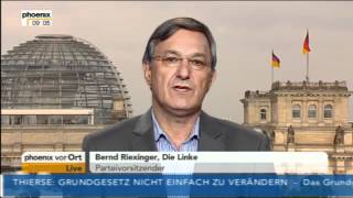 2762012  Tagesgespräch mit Bernd Riexinger Die Linke [upl. by Grady482]