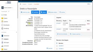 Das Modul Aufgaben bei IServ  SoftwareTutorial by Quatematik [upl. by Adela955]